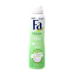 Дезодорант-аэрозоль Fresh & Free (Фреш энд Фри) аромат лайма и кокоса ТМ Fa (Фа)