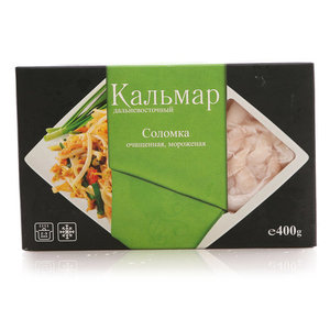 Соломка из кальмара