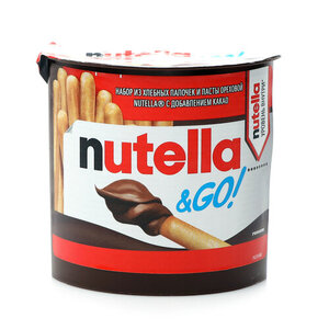 Набор из хлебных палочек и пасты ореховой с добавлением какао ТМ Nutella (Нутелла)