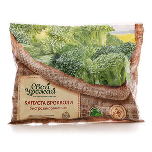 Капуста брокколи быстрозамороженная ТМ Свой урожай