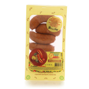 Колбаски Ветчинные с горчицей ТМ Иней