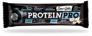 Батончик Protein Pro (Протеин Про) Кокос в глазури ТМ SmartBar (СмартБар)