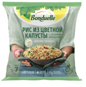 Рис из цветной капусты с летними овощами ТМ Bonduelle (Бондюэль)