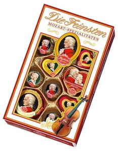 Конфеты шоколадные Die Feinsten Mozart-Spezialitaten  ТМ Reber (Рэбер)