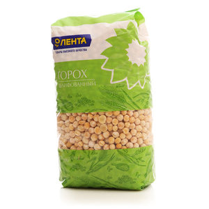 Горох целый шлифованный ТМ Лента