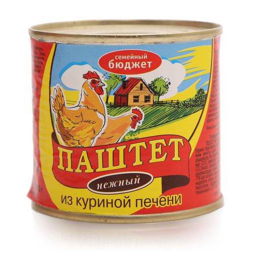 Паштет из куриной печени тех карта