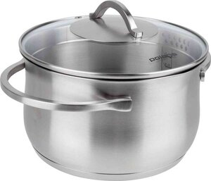 Кастрюля Solid-20C с крышкой 20 см, 3,5 л ТМ Polaris (Поларис)