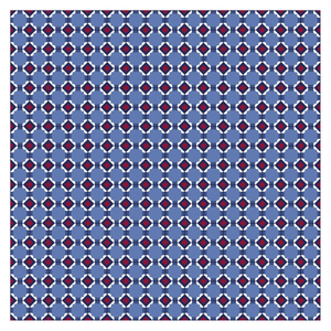 Бумага для подарков Be Smart Men's pattern синяя, 70х100 см