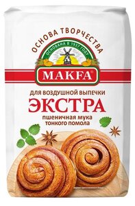 Мука пшеничная тонкого помола экстра ТМ Makfa (Макфа)