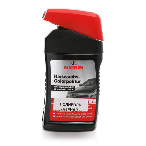 Черный тм. Auto lack Creme Nigrin. Nigrin 74084 средство для удаления следов насекомых (1 л.). Nigrin полироль для кузова 72953 Hartwachs Colorpolitur, 0.3 л