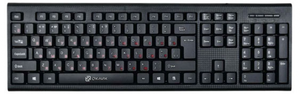 Клавиатура Oklick 120M черная