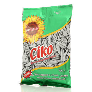 Семечки белые жареные соленые отборные ТМ Ciko (Сико)