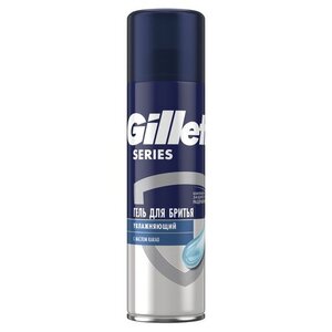 Гель для бритья Gillette Series Moisturizing, увлажняющий, мужской, 200 мл