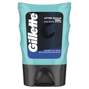 Гель после бритья Gillette Sensitive Skin, для чувствительной кожи, мужской, 75 мл