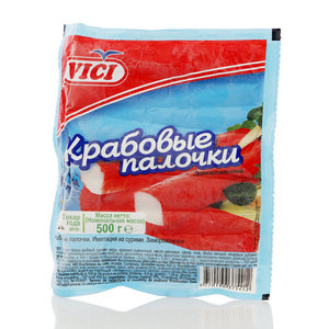 Палочки крабовые VICI имитация замороженные, 500 г