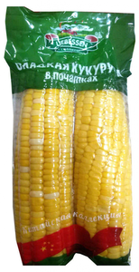 Кукуруза сахарная в початках вареная