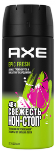 Дезодорант Axe Epic fresh Аромат грейпфрута и пикантного кардамона аэрозоль