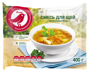 Смесь для щей АШАН Красная птица замороженная, 400 г