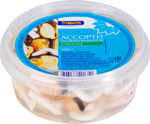 Ассорти Лента из морепродуктов в рассоле