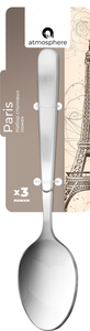 Набор ложек Atmosphere Paris столовых, 3 шт