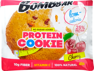 Печенье низкокалорийное протеиновое Вишня ТМ BombBar (Бомбар) 