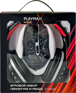Набор игровой Playmax гарнитура + мышь