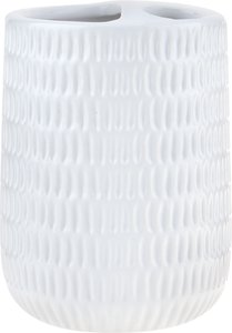 Стакан для зубных щеток Homeclub Bella, доломит