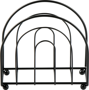 Салфетница Homeclub Black, металл