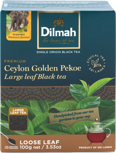 Чай черный Dilmah Golden pekoe цейлонский крупнолистовой