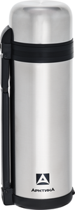 Термос бытовой Арктика вакуумный универсальный серебристый 1800 мл