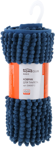 Коврик для туалета/ванной Homeclub Aquamarine 40х50 см, шенилл, в ассортименте