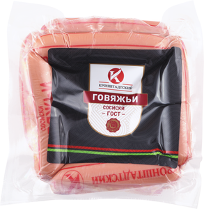 Сосиски Кронштадтский Говяжьи ГОСТ