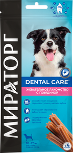Лакомство для собак Мираторг Жевательное для средних пород с говядиной