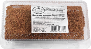 Пирожные "Ленинградские сладости" Медовик классический