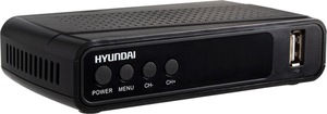 Ресивер Hyundai DVB-T2 черный H-DVB520