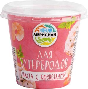 Паста для бутербродов Меридиан с креветками
