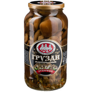 Грузди Скатерть-Самобранка маринованные