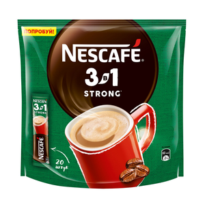 Напиток кофейный Nescafe крепкий 3в1, 200x14,5 г