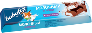 Батончик BabyFox с молочной начинкой
