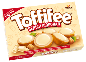Конфеты Toffifee Белый шоколад
