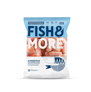 Креветки аргентинские без головы Fish&More 41/50