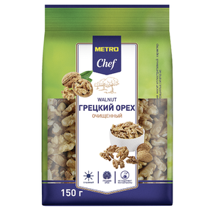 Ядро грецкого ореха сушеное ТМ Metro Chef (Метро Шеф)