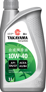 Масло моторное полусинтетическое Takayama SAE 10W-40 API SN/СF