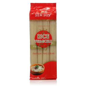 Лапша рисовая Rice vermicelli (Райс Вермишелли) Премиум ТМ Sen Soy (Cен Cой) 