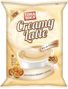 Кофе растворимый Torabika Creamy Latte, 20 шт х 30 г