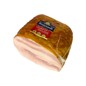 Окорок Бахрушинъ из свинины варено-копченый