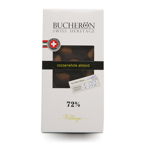 Шоколад горький с цельным миндалем ТМ Bucheron (Бачнор)