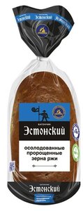 Батон Эстонский с осолодованными зернами нарезанный ТМ Каравай