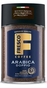 Кофе растворимый Fresco Arabica Doppio сублимированный с молотым