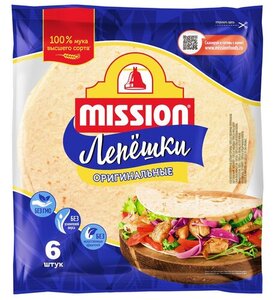 Тортилья пшеничная оригинальная ТМ Mission (Мишн)